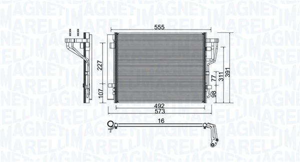 Condenser, air conditioning